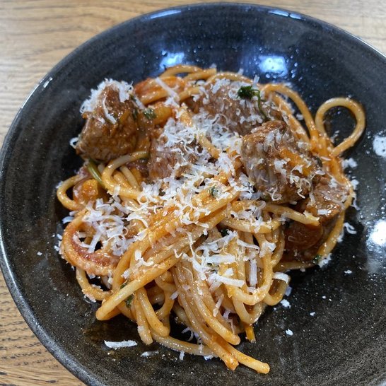 Spaghetti "Ragout Art"